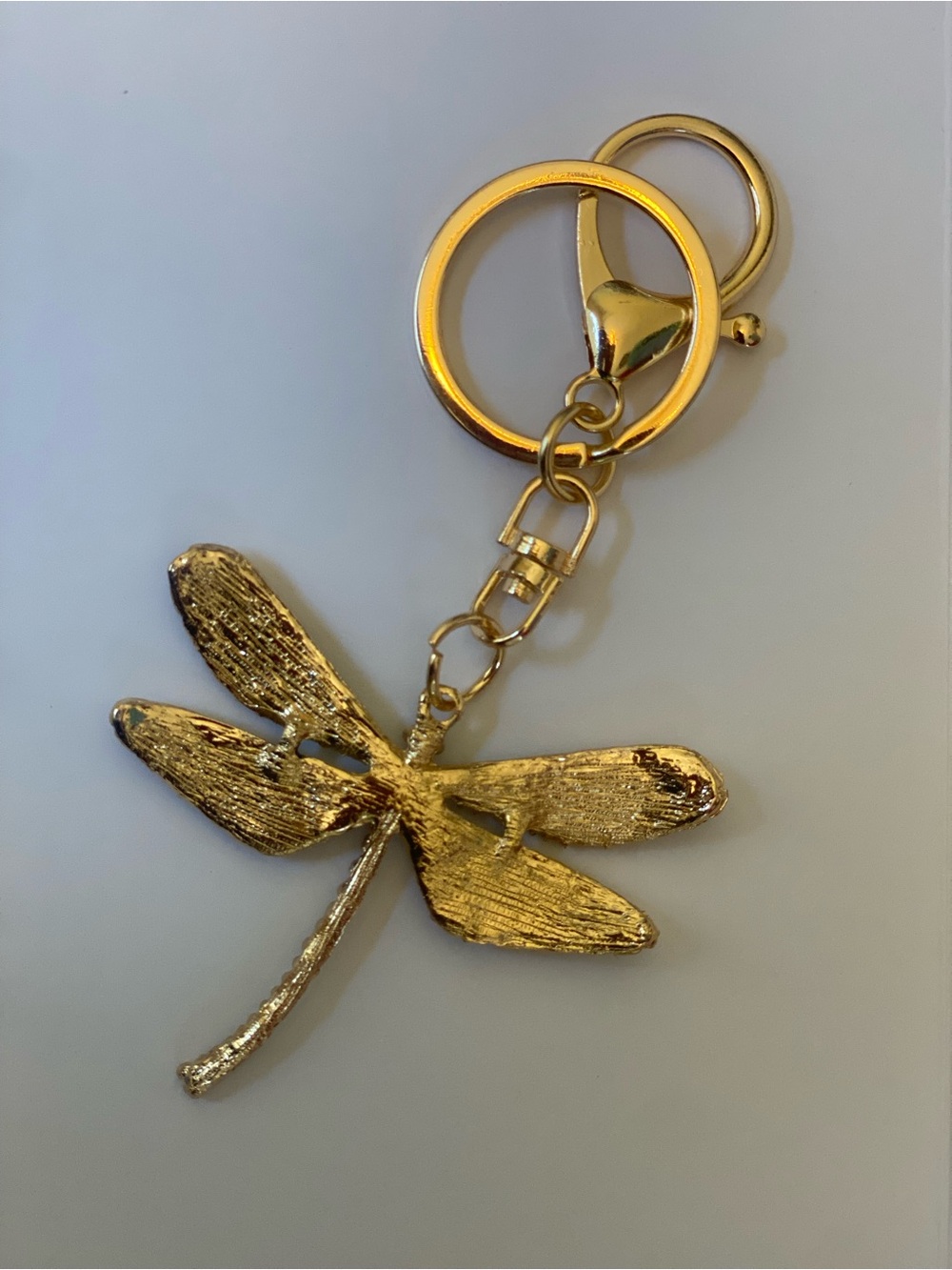 Dazzling Dragonfly Bag Charm/Keychain - Brand New - Picture 6 of 6